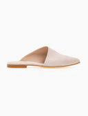 Mules κλειστά με ασύμμετρη φάσα estil - Nude - thefashionproject.gr - Estil