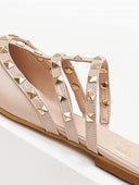 Mules κλειστά με τρουκς estil - Nude - thefashionproject.gr - Estil