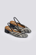 Γόβες slingback με πλεκτό σχέδιο CORINA