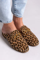 Mules με ponyskin και print Ragazza 0117 - Leopard - thefashionproject.gr - RAGAZZA - 23574032003
