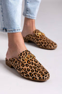 Mules με ponyskin και print Ragazza 0117 - Leopard - thefashionproject.gr - RAGAZZA - 23574032003
