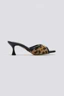 Mules με συνθετικό ponyskin TFP