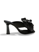 Mules σατέν με oversized λουλούδι PIECES 17146627