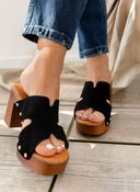 Clogs suede με τρουκς ERYNN