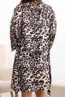 Νυχτικό σατέν με print και ρόμπα - Ζαχαρί - thefashionproject.gr - Modern ocean