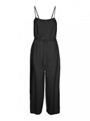 Ολόσωμη φόρμα με λινό Vero Moda 10321614 - Μαύρο - thefashionproject.gr - VERO MODA