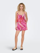 Ολόσωμο σορτς με βολάν και print Vero Moda 15327333