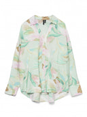 Oversize πουκάμισο με print φλοραλ Vero Moda 10315150