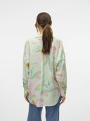 Oversize πουκάμισο με print φλοραλ Vero Moda 10315150 - Multi - thefashionproject.gr - VERO MODA