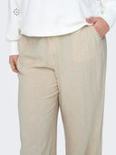 Παντελόνα λινή ψηλόμεση plus size CARMAKOMA 15319370