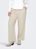 Παντελόνα λινή ψηλόμεση plus size CARMAKOMA 15319370