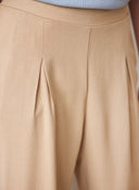 Παντελόνα με λινό Vero Moda 10282493