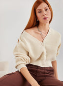 Παντελόνι cargo με φαρδιά μπατζάκια - Καφέ - thefashionproject.gr - The Fashion Project