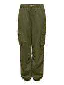 Παντελόνι cargo με stopper στη μέση ONLY 15308795 - Χακί - thefashionproject.gr - ONLY - 21973022003