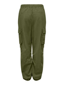 Παντελόνι cargo με stopper στη μέση ONLY 15308795 - Χακί - thefashionproject.gr - ONLY - 21973022003