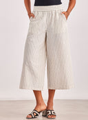 Παντελόνι culotte με ρίγες AWARE 10305147