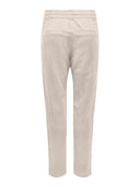 Παντελόνι με λινό ONLY 15278710 - Μπεζ - thefashionproject.gr - ONLY