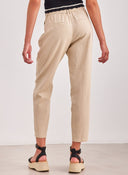 Παντελόνι με λινό ONLY 15278710 - Μπεζ - thefashionproject.gr - ONLY