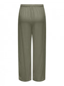 Παντελόνι με λινό ONLY 15322263 - Χακί - thefashionproject.gr - ONLY