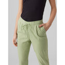 Παντελόνι mid waist με λινό Vero Moda 10279691