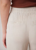 Παντελόνι mid waist με λινό Vero Moda 10279691