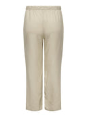 Παντελόνι plus size με λινό CARMAKOMA 15311951 - Μπεζ - thefashionproject.gr - CARMAKOMA