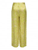 Παντελόνι σατέν με λαχούρια ONLY 15339991 - Lime - thefashionproject.gr - ONLY