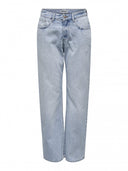 Παντελόνι τζιν ELLA STRAIGHT ONLY 15337154 - Μπλε jean - thefashionproject.gr - ONLY