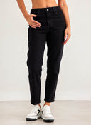 Παντελόνι τζιν high waist regular