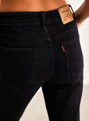 Παντελόνι τζιν high waist regular - Μαύρο - thefashionproject.gr - The Fashion Project