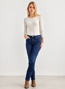 Παντελόνι τζιν midwaist slim Sui Only 15309889