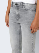 Παντελόνι τζιν Moni Highwaist straight Noisy May 27027468 - Γκρι - thefashionproject.gr - NOISY MAY - 21372027039