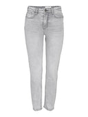 Παντελόνι τζιν Moni Highwaist straight Noisy May 27027468 - Γκρι - thefashionproject.gr - NOISY MAY
