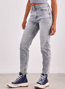 Παντελόνι τζιν Moni Highwaist straight Noisy May 27027468 - Γκρι - thefashionproject.gr - NOISY MAY