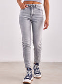 Παντελόνι τζιν Moni Highwaist straight Noisy May 27027468 - Γκρι - thefashionproject.gr - NOISY MAY