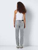 Παντελόνι τζιν Moni Highwaist straight Noisy May 27027468 - Γκρι - thefashionproject.gr - NOISY MAY