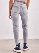 Παντελόνι τζιν Moni Highwaist straight Noisy May 27027468 - Γκρι - thefashionproject.gr - NOISY MAY