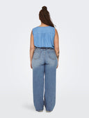 Παντελόνι τζιν wide leg plus size CARMAKOMA 15316412