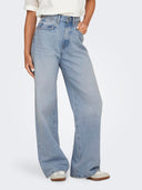 Παντελόνι τζιν wideleg HOPE ONLY 15338254 - Μπλε jean - thefashionproject.gr - ONLY