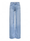 Παντελόνι τζιν wideleg JUIICY ONLY 15345249 - Μπλε denim - thefashionproject.gr - ONLY