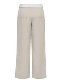 Παντελόνι wide leg με γυριστή μέση ONLY 15311326