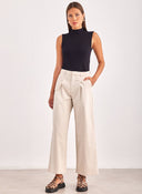 Παντελόνι wide leg με πιέτες ONLY 15311377