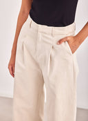 Παντελόνι wide leg με πιέτες ONLY 15311377