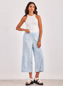 Παντελόνι wide leg με print Vero Moda 10304861