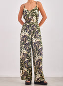 Παντελόνι wide leg σατέν με print ONLY 15315870