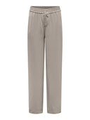 Παντελόνι wide leg υφασμάτινο με λάστιχο ONLY 15310950