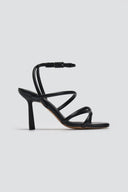 Πέδιλα crossover με μπαρέτα ONLY 15340883 - Μαύρο - thefashionproject.gr - ONLY
