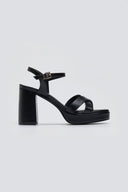 Πέδιλα crossover με μπαρέτα Ragazza - Μαύρο - thefashionproject.gr - RAGAZZA