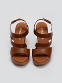 Πέδιλα δερμάτινα με φιάπα Ragazza 0339 - Ταμπά - thefashionproject.gr - RAGAZZA