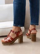 Πέδιλα gladiator με μπαρέτα Refresh 171878 - Ταμπά - thefashionproject.gr - Xti Footwear